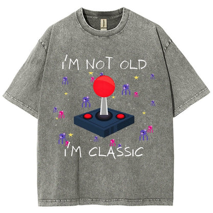 I'm Not Old I'm Classic Video Game Vintage Distressed T-shirt