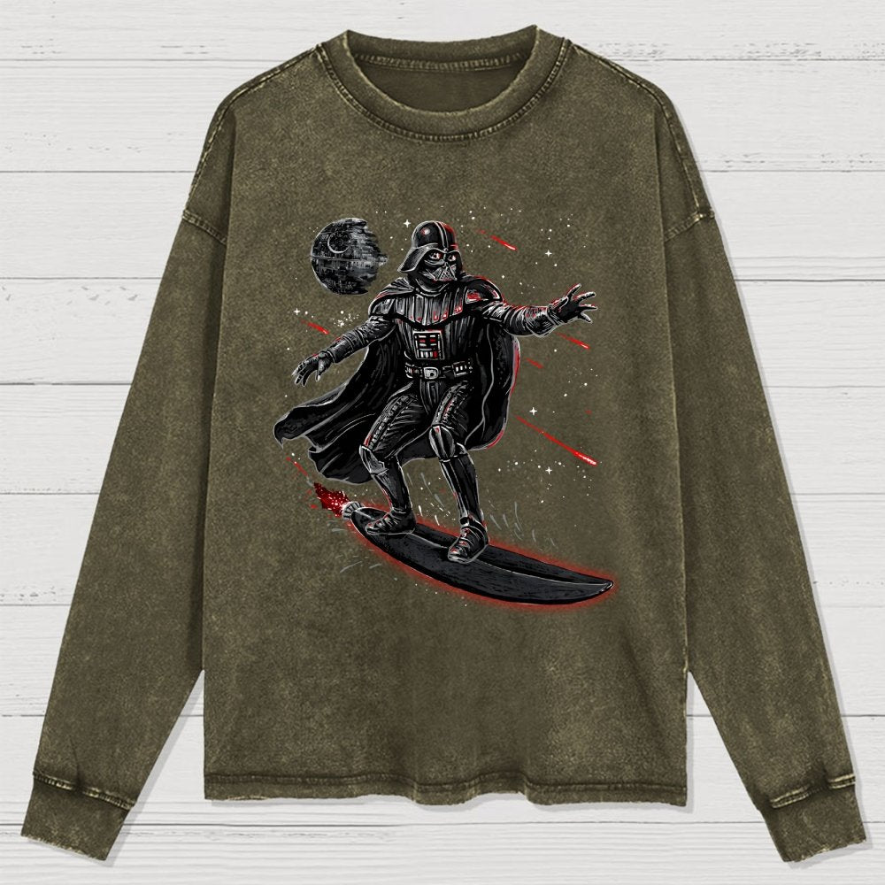 Lord of the swell Washed Long Sleeve Tee