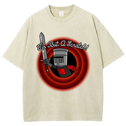 Tis But A Scratch, Folks! Vintage Distressed T-shirt