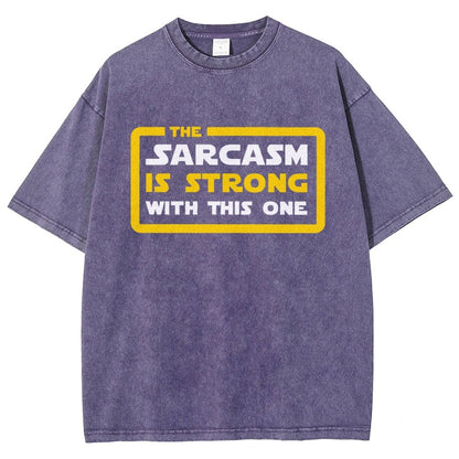 Humor Sarcasm Vintage Distressed T-shirt