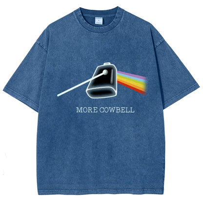 More Cowbell Vintage Distressed T-shirt