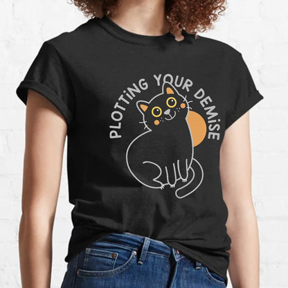Plotting Your Demise Funny T-Shirt