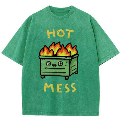 Hot Mess Vintage Distressed T-shirt