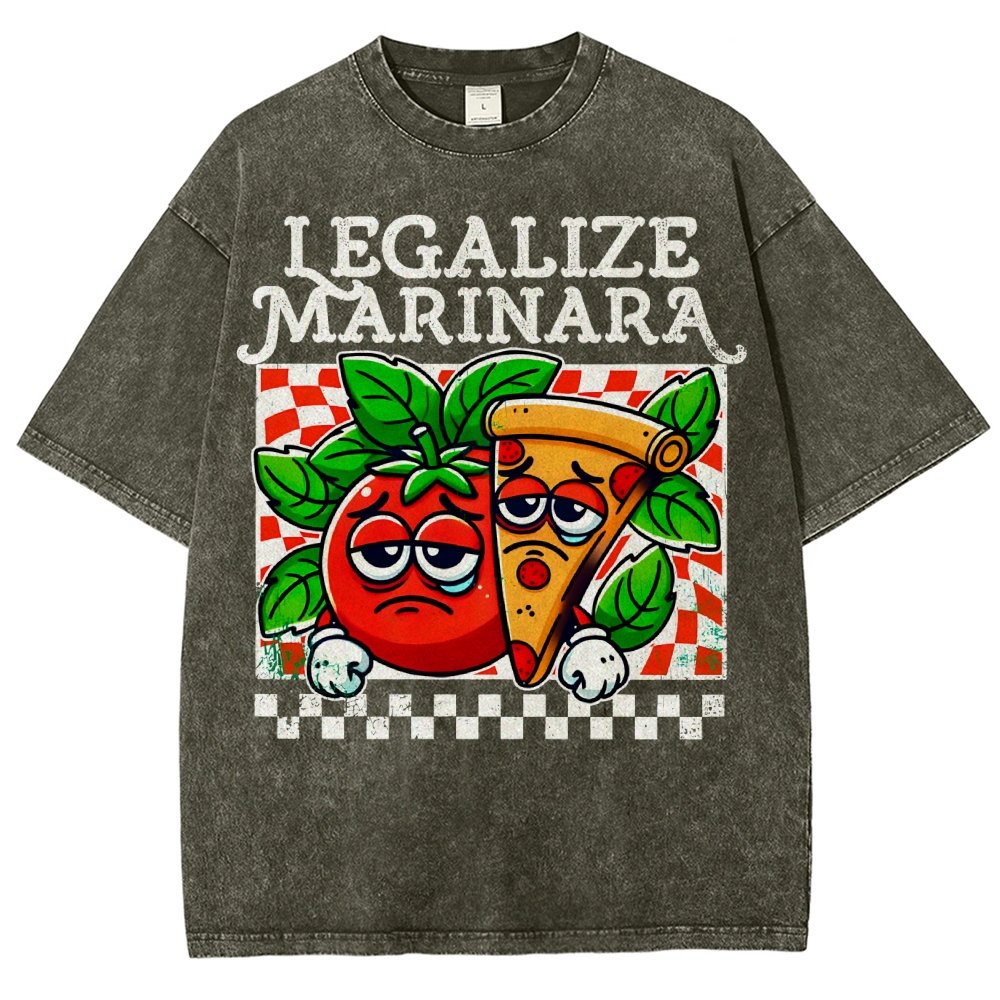 Legalize Marinara Vintage Distressed T-shirt