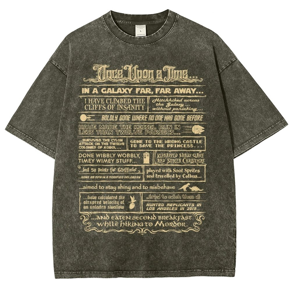 My Autobiography Vintage Distressed T-shirt