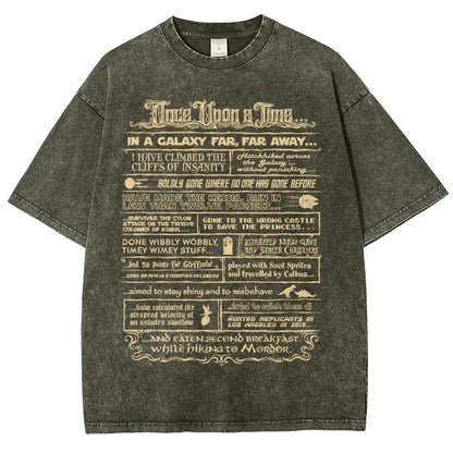 My Autobiography Vintage Distressed T-shirt