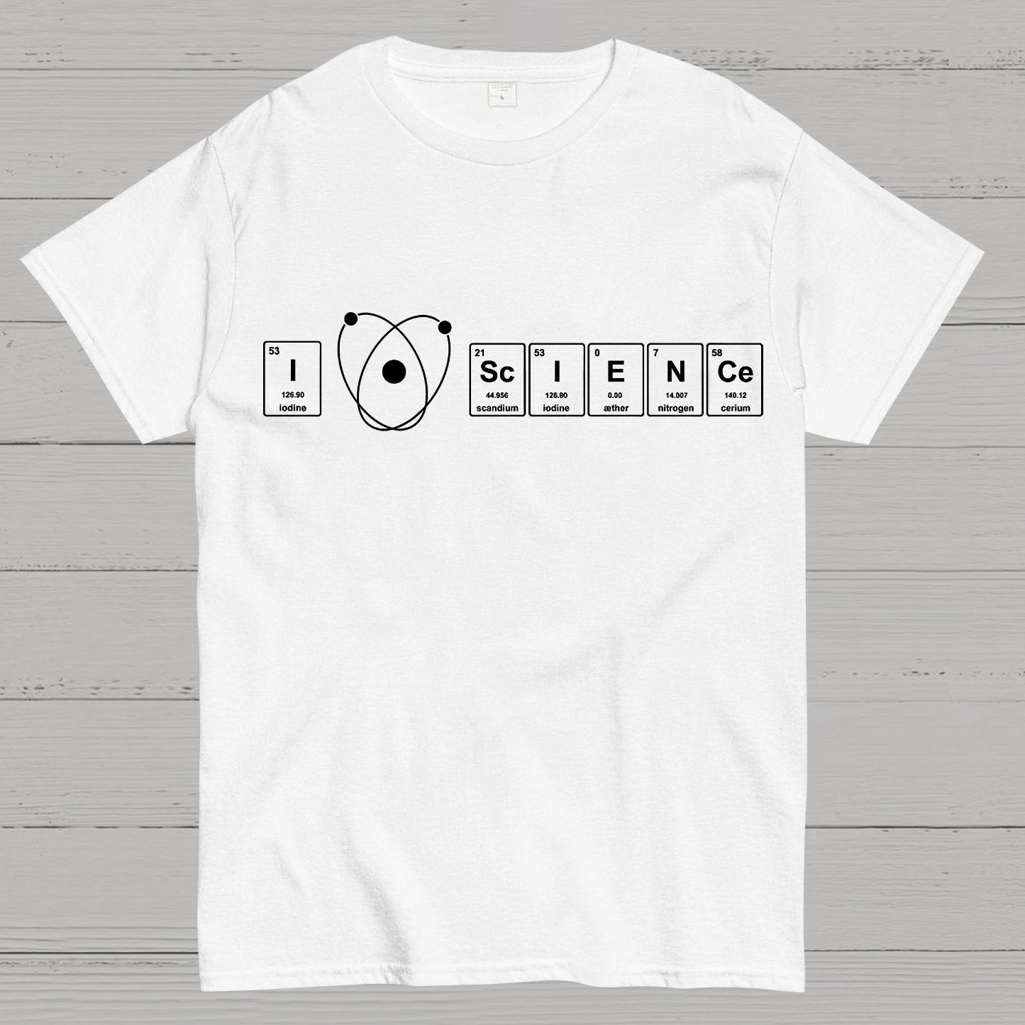 I Love Science Geeky T-Shirt