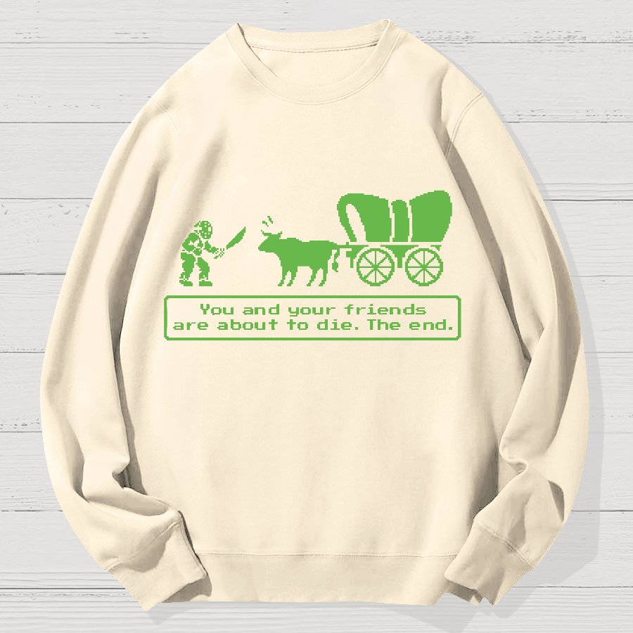 Oregon Horror Trail Geek Cotton Sweatshirt
