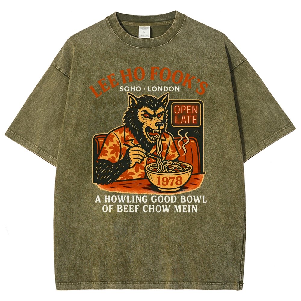 Mystery Town's 1978 Werewolf Vintage Distressed T-shirt