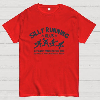 Funny Silly Running Club Geek T-Shirt