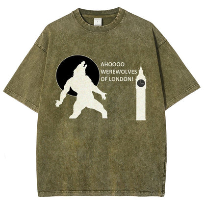 Werewolves of London Vintage Distressed T-shirt