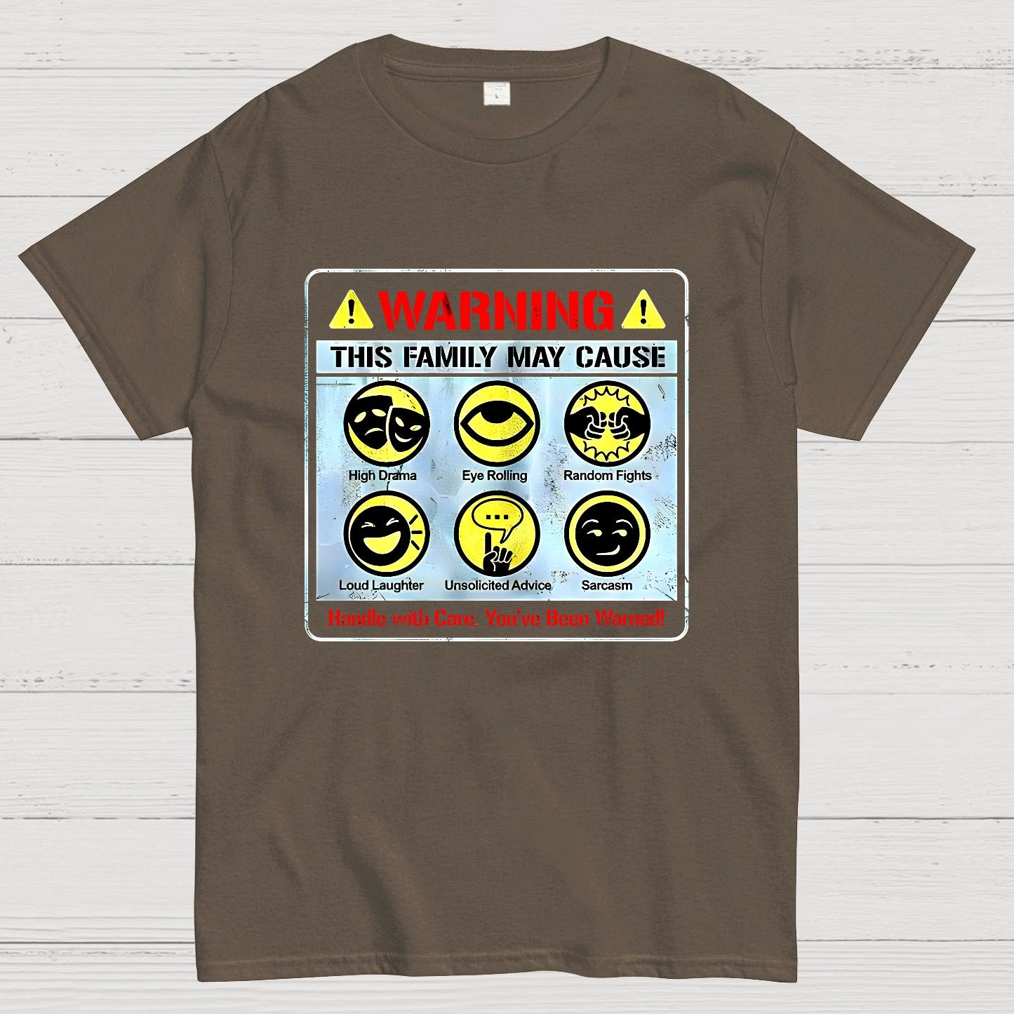 Warning This Family May Cause Geek T-Shirt