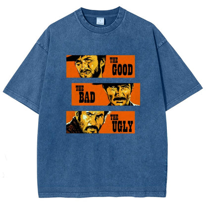 The Good The Bad The Ugly Vintage Distressed T-shirt