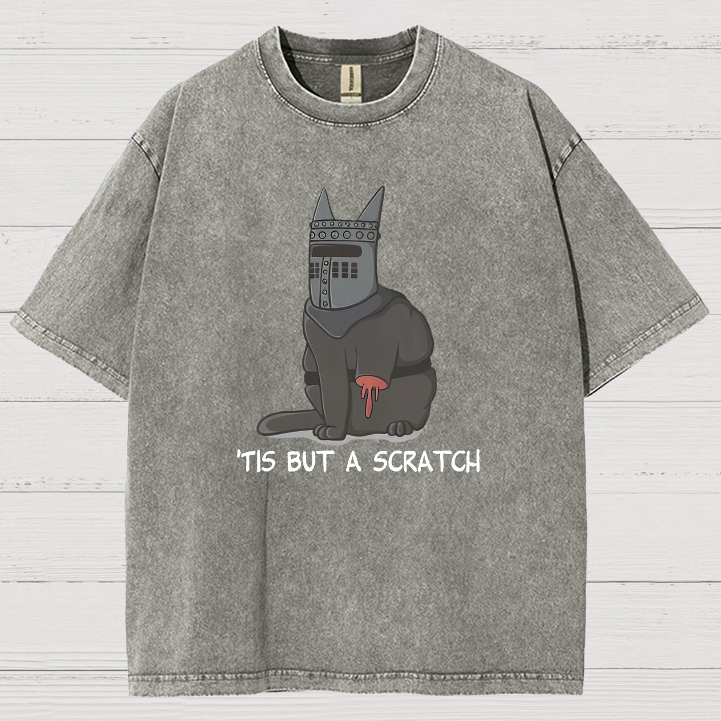 'Tis but a scratch Vintage Distressed T-shirt