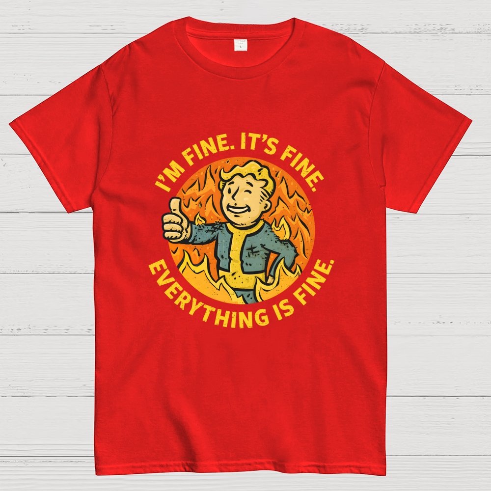 I Am Feeling Fine Geek T-Shirt