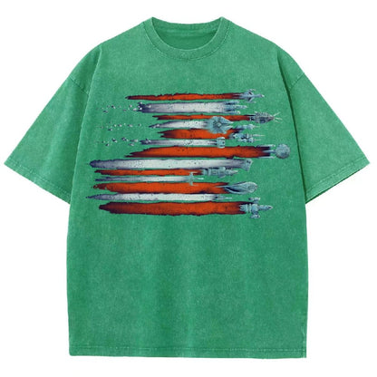 Vintage Sci-Flyers Vintage Distressed T-shirt