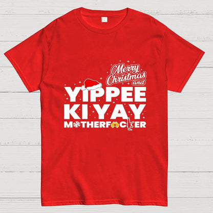 Merry Christmas and yippee ki yay motherf*cker Geek T-Shirt