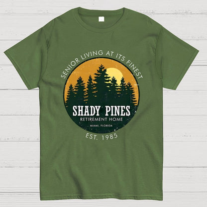 Shady Pines Retirement Home Unisex Geek T-Shirt