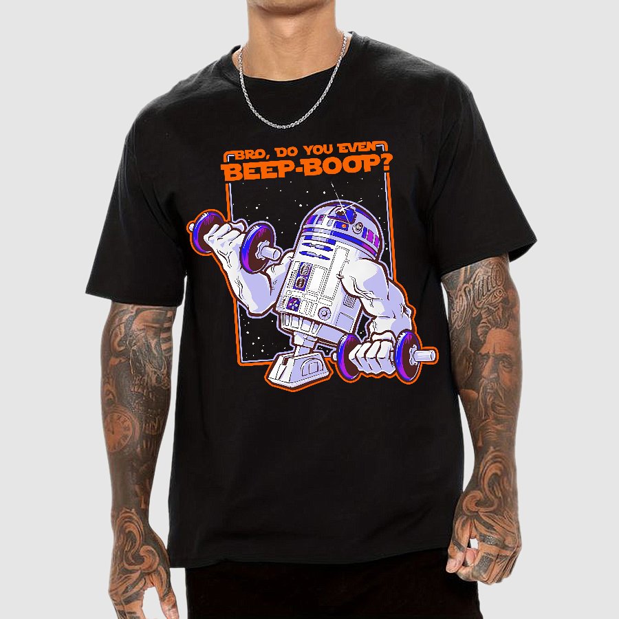 Bro, Do You Even Beep-Boop Geek T-Shirt