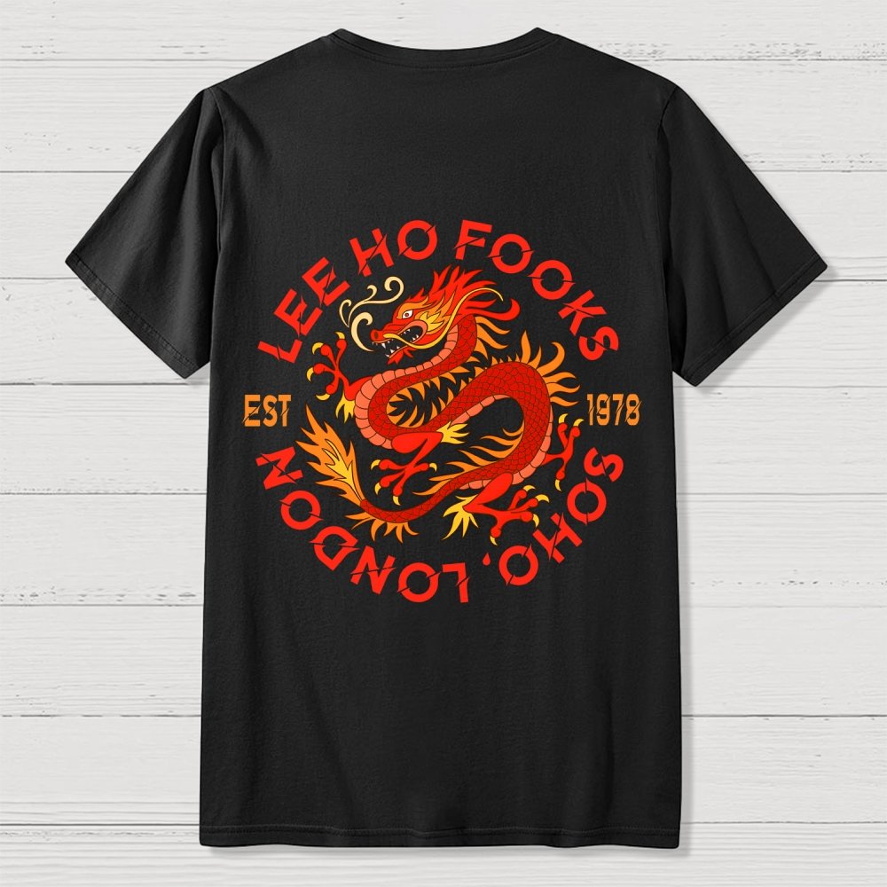 Mystery Town's (Werewolves of London) Back Printing Geek T-Shirt
