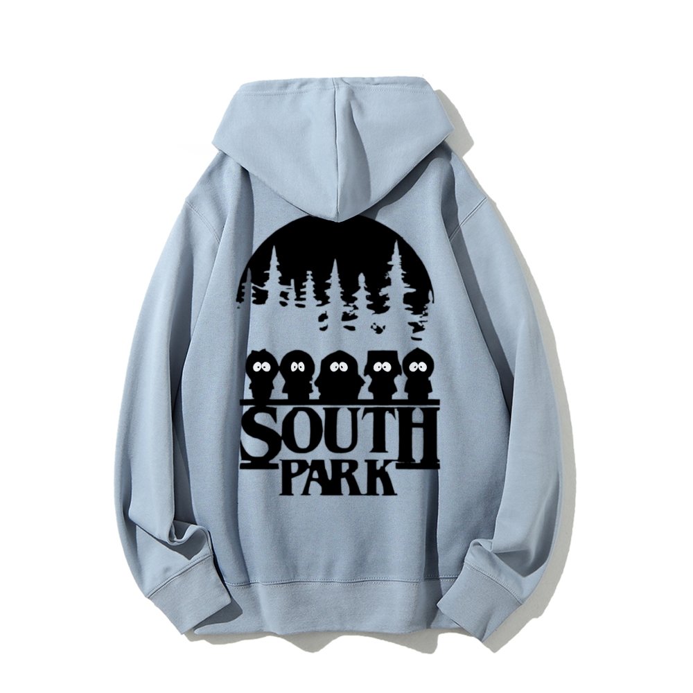 Stranger Park Inspired Art Printed Back Unisex Cotton Hoodie
