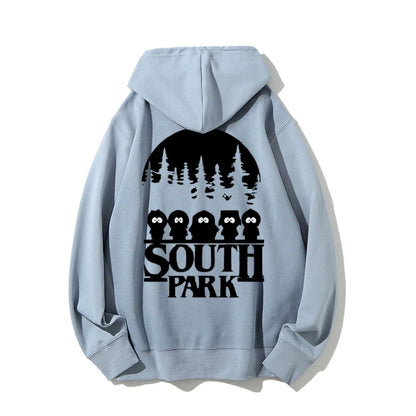Stranger Park Inspired Art Printed Back Unisex Cotton Hoodie