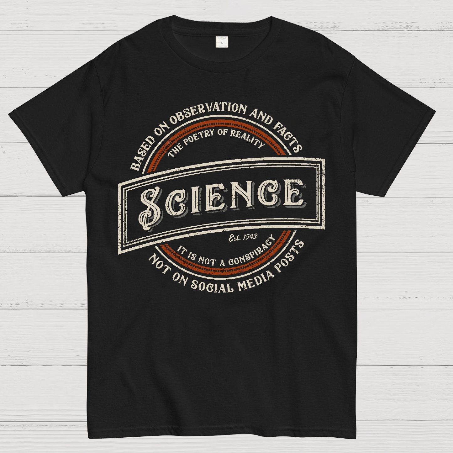 Old-Timey Science Geek T-Shirt
