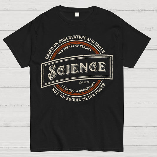 Old-Timey Science Geek T-Shirt