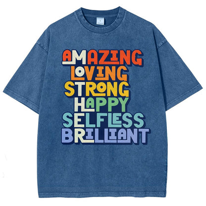 Amazing Mother Vintage Distressed T-shirt