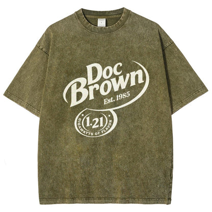Back To The Flavor Vintage Distressed T-shirt