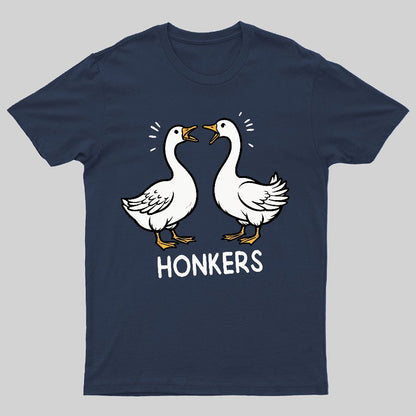 Honkers Funny Goose Geeky T-Shirt