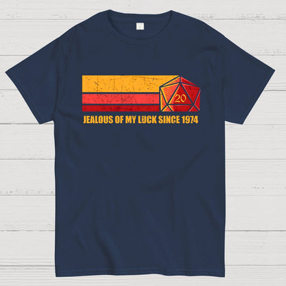 Jealous Of My Luck Since 1974 Geek T-Shirt