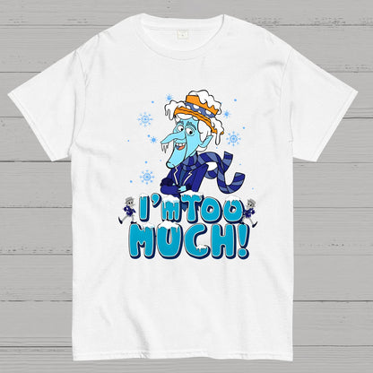 Winter Brothers' Christmas Matching I'm Too Much Geek T-Shirt