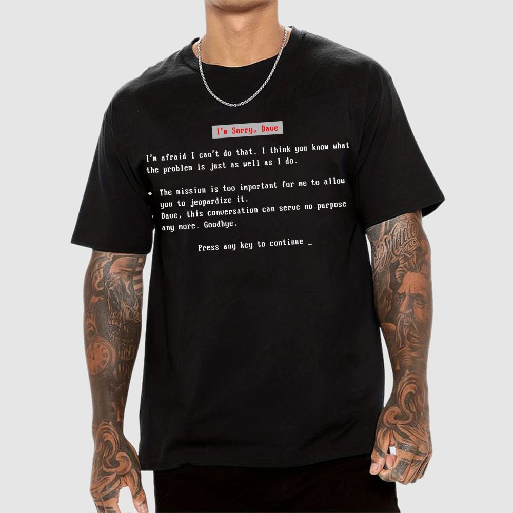 Blue Screen of HAL Geek T-Shirt