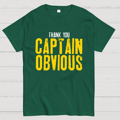 Thank You Captain Obvious Unisex Geek T-Shirt