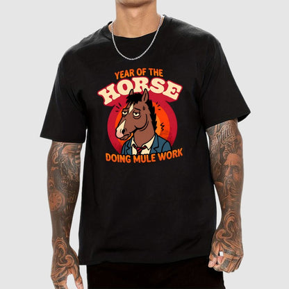 Doing Mule Work Geek T-Shirt