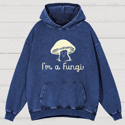 Funny Mushrooms Humor Vintage Distressed Hoodie