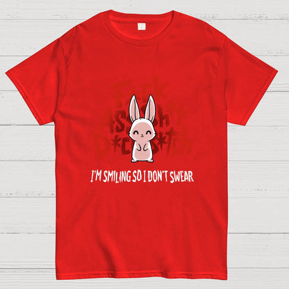 I‘m Smiling So I Don't Swear Geek T-Shirt