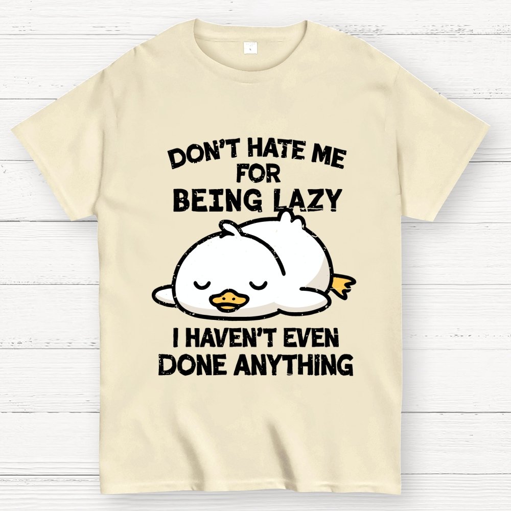 Duck Done Nothing Geek T-Shirt
