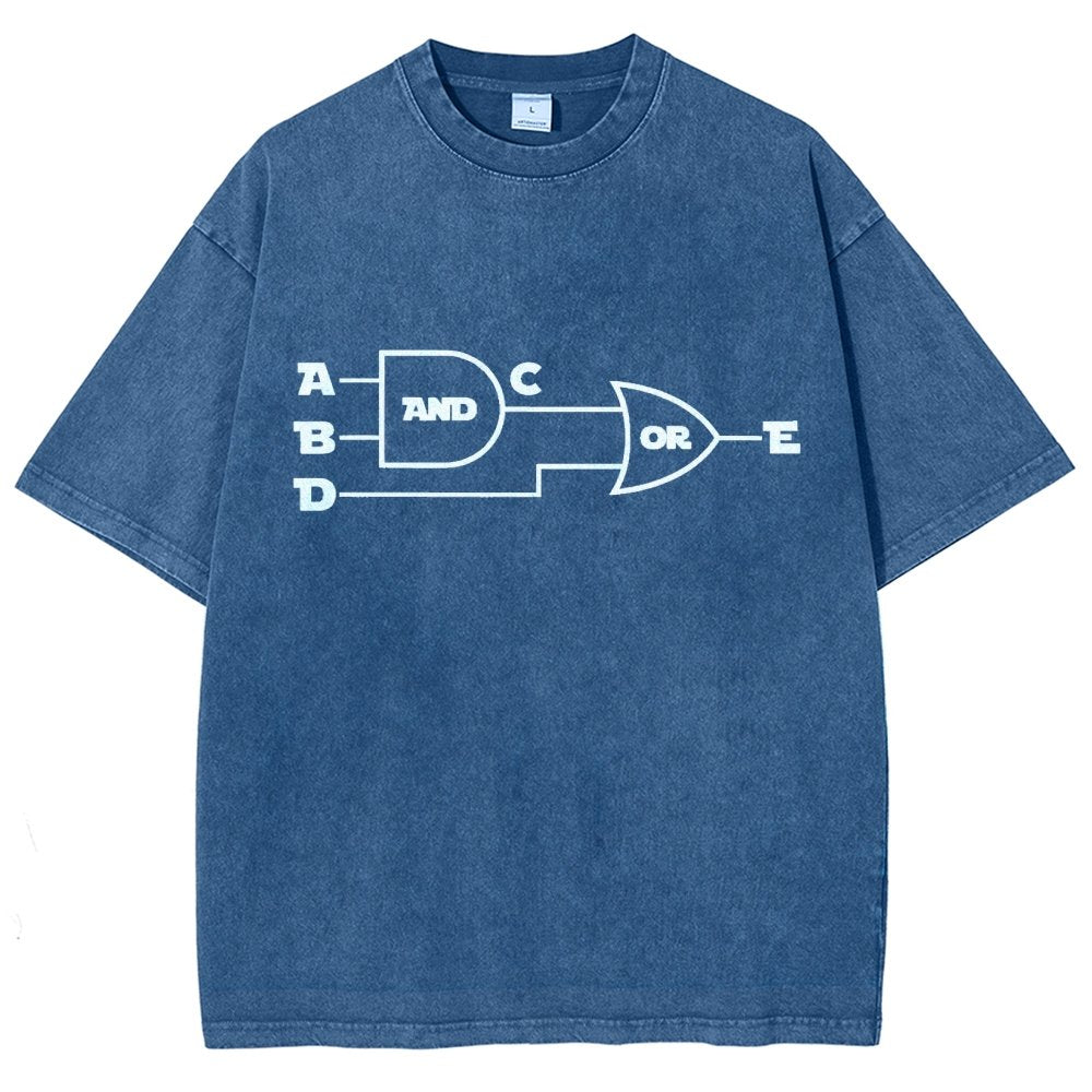And-Or Vintage Distressed T-shirt