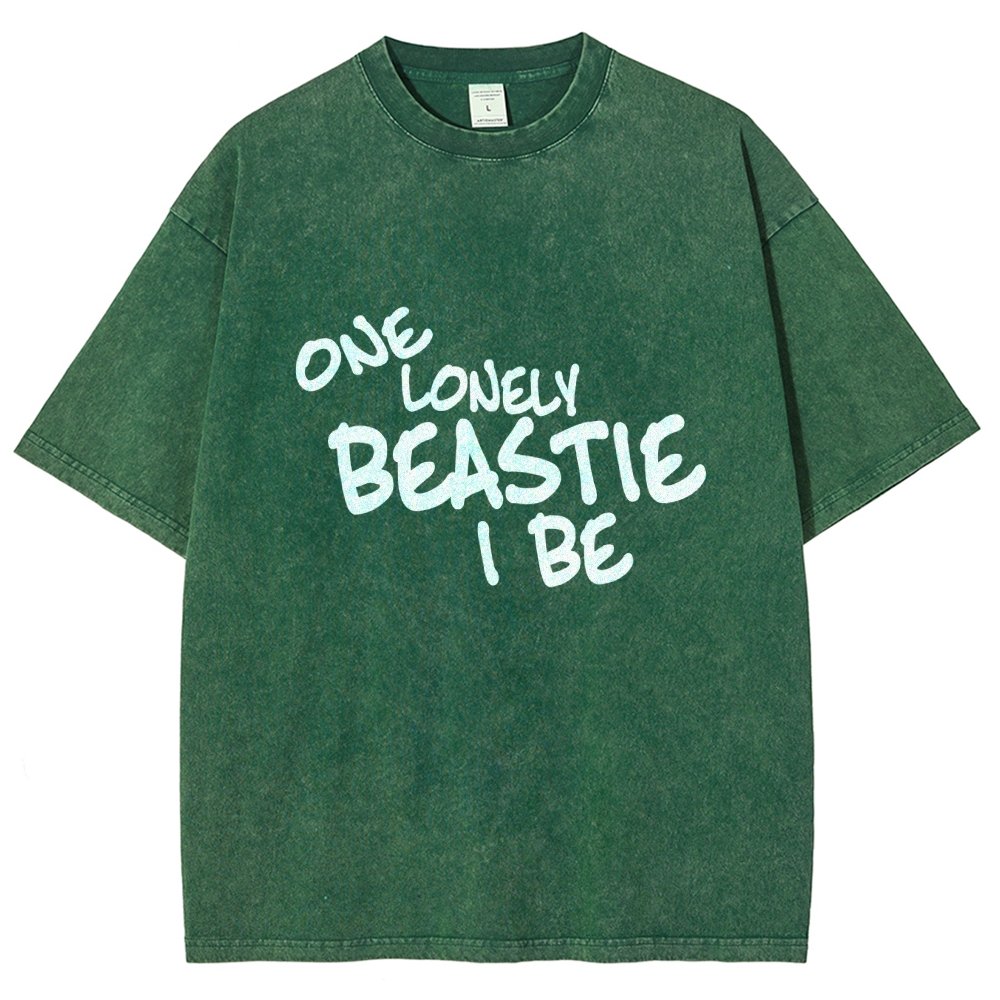 One Lonely Creature I Be Vintage Distressed T-shirt
