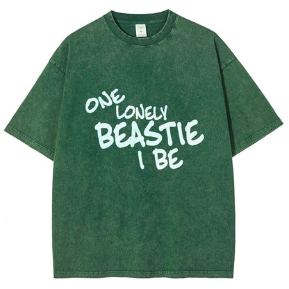 One Lonely Creature I Be Vintage Distressed T-shirt