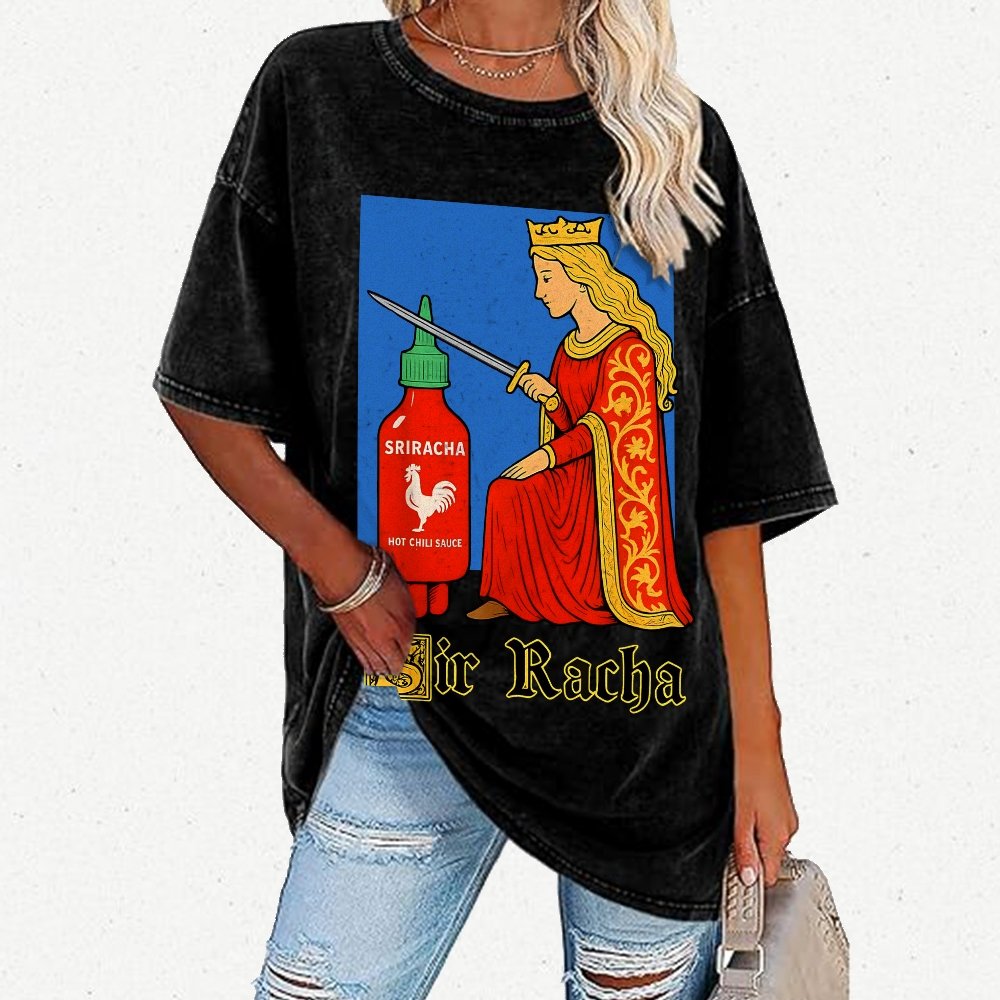 Sir Racha Vintage Distressed T-shirt