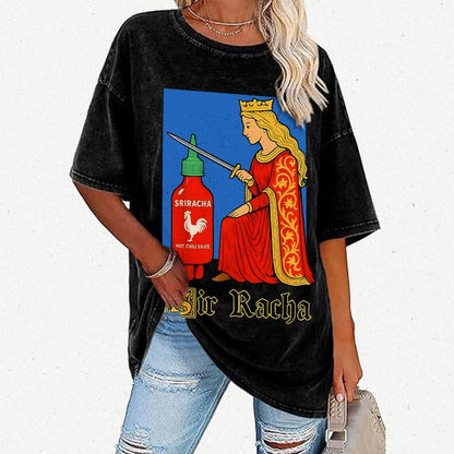 Sir Racha Vintage Distressed T-shirt