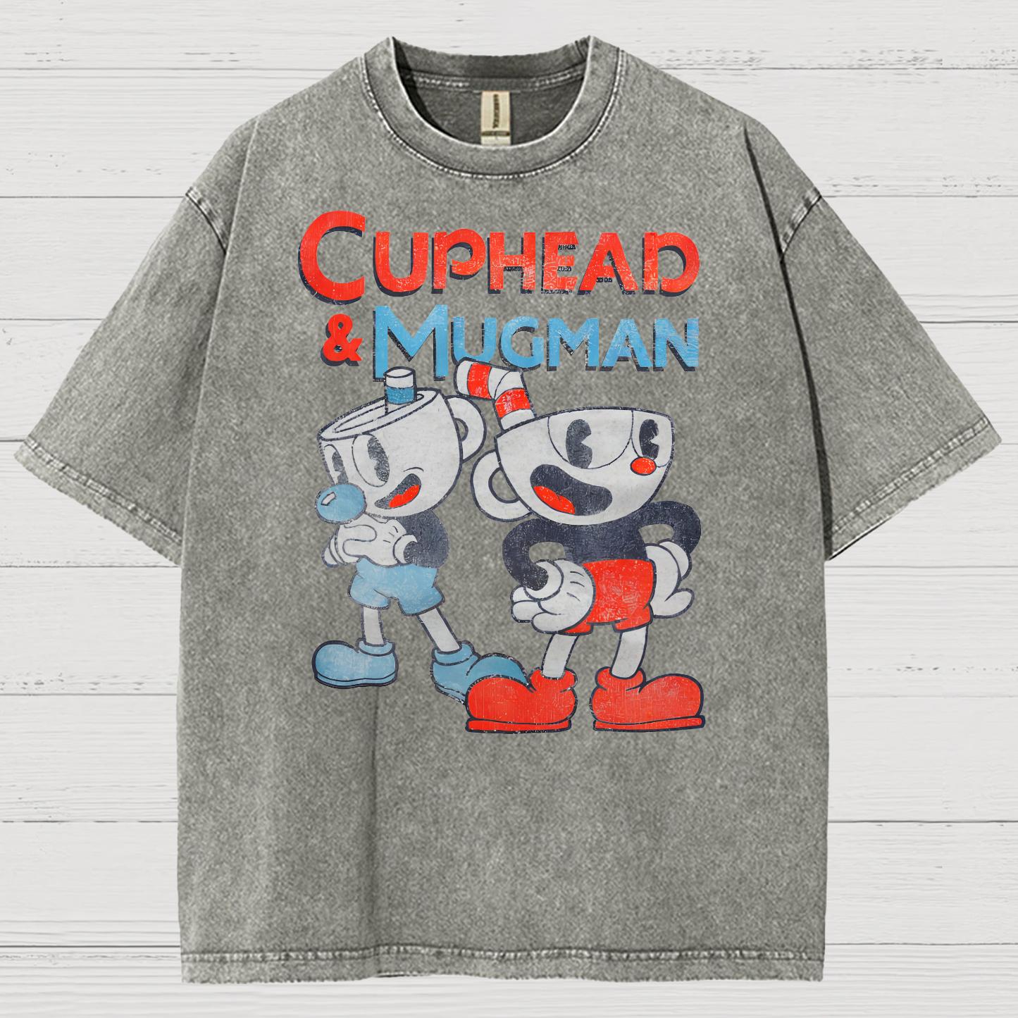Cup Pair Vintage Distressed T-shirt