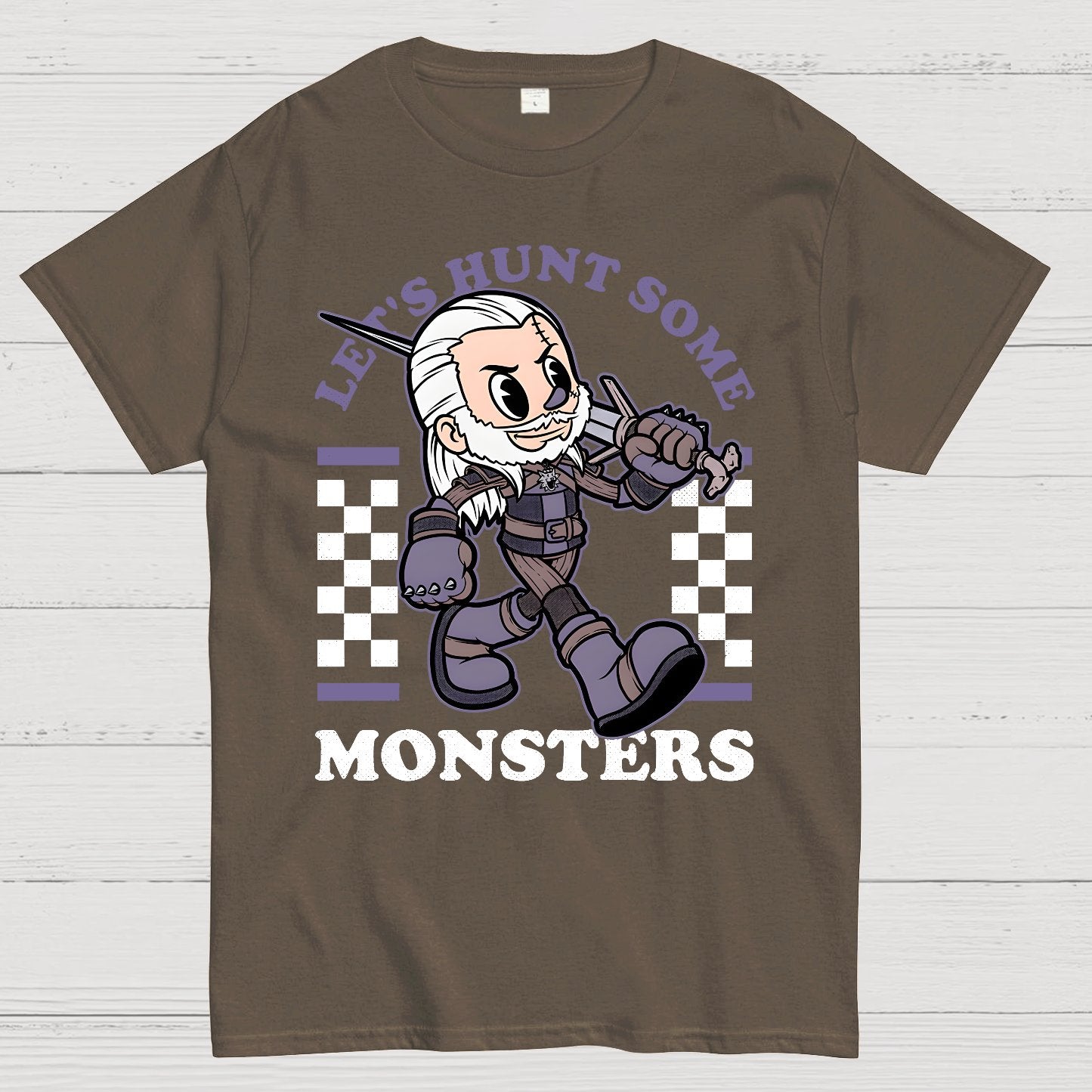 Hunt Some Monsters Geek T-Shirt