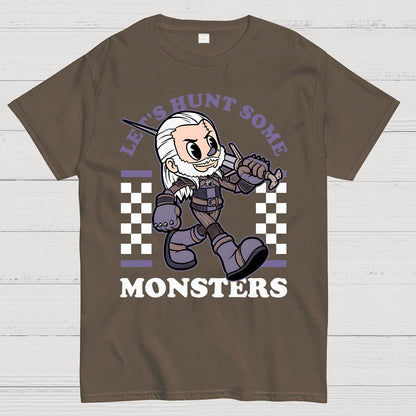 Hunt Some Monsters Geek T-Shirt