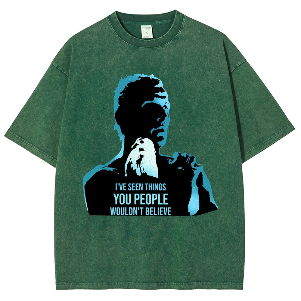 I've Seen Things You People Wouldn't Believe Vintage Distressed T-shirt