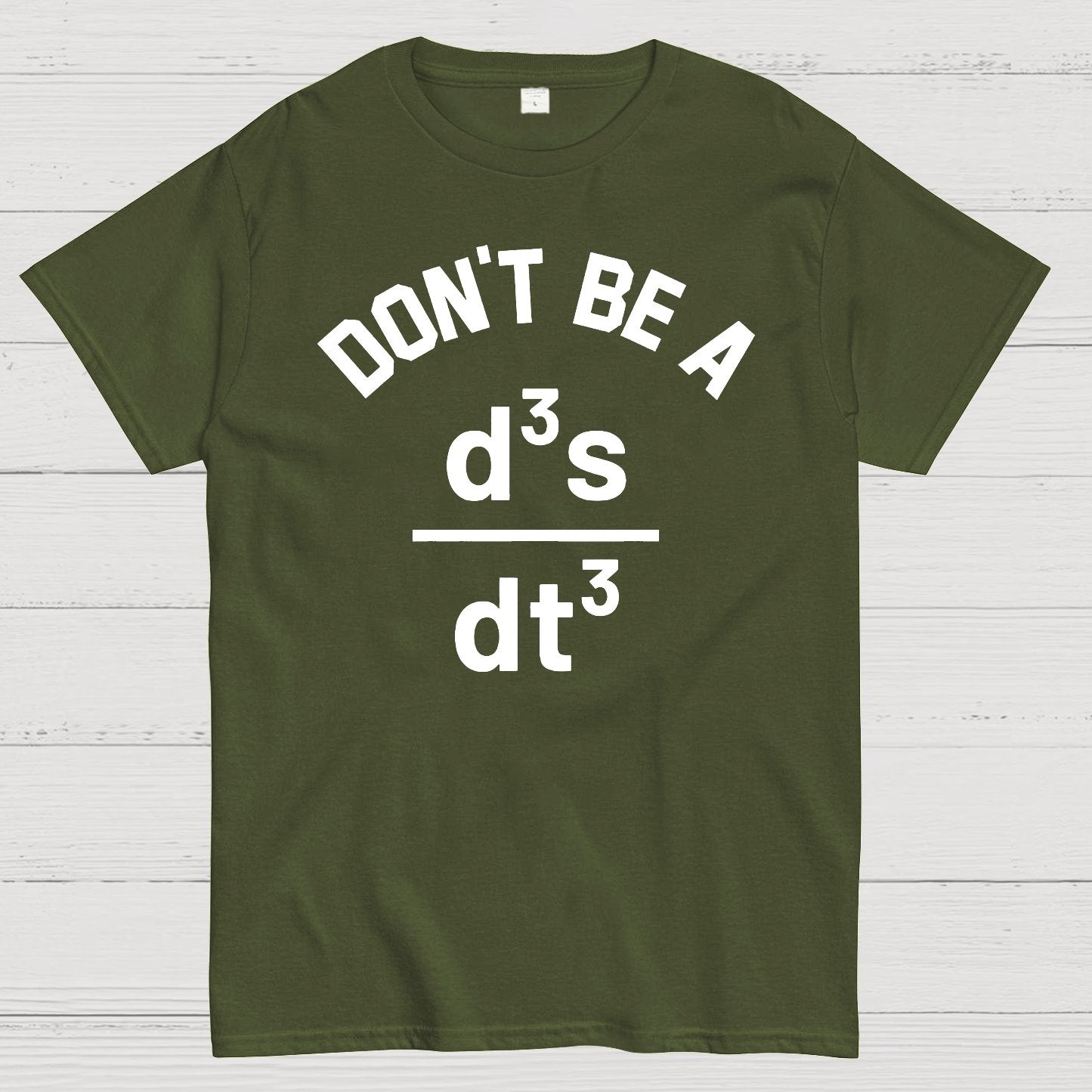 Funny Physics Joke Don't Be a Jerk Geek T-Shirt