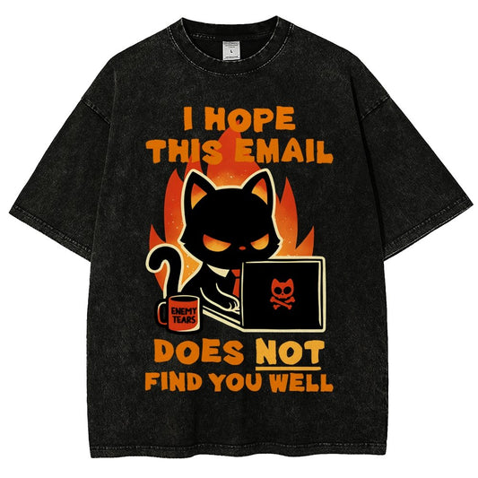 Fur-mal Wishes Vintage Distressed T-shirt